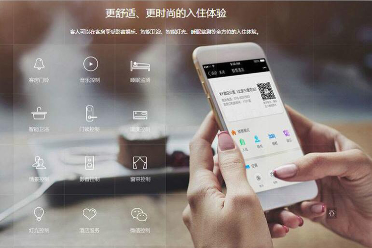 微信用戶操縱智能酒店客控系統(tǒng)提升酒店服務(wù)水平